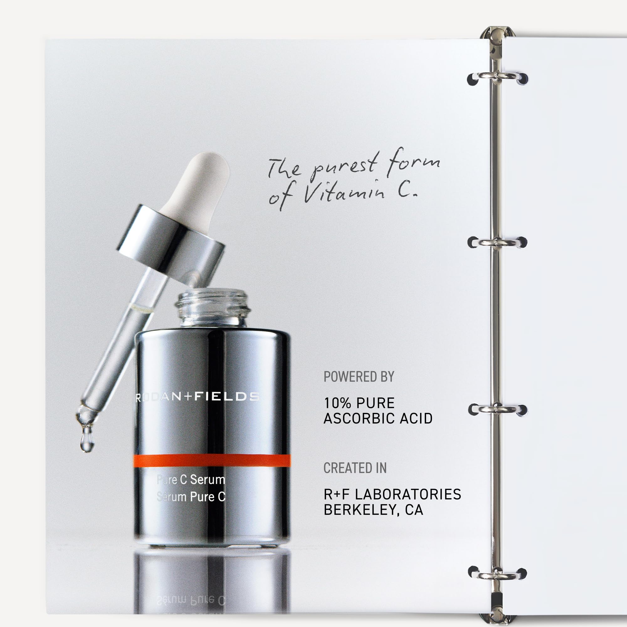 Rodan + Fields Pure C Serum | 10% Ascorbic Acid Vitamin C Formula for Refined-Looking Skin | Antioxidant Support for Daily Skincare | Water-Free Formula | Non-Comedogenic Facial Serum - Image 3