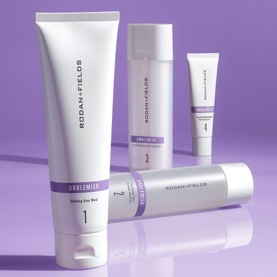 Rodan + Fields Unblemish Regimen | Skincare Sets & Kits | Travel Size Face Care Kit | Cleanser, Toner, Acne Treatment, Moisturizer SPF 30 - Image 6